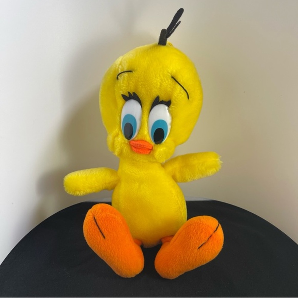 Tweety Bird Plush Vintage Warner Bros 12”